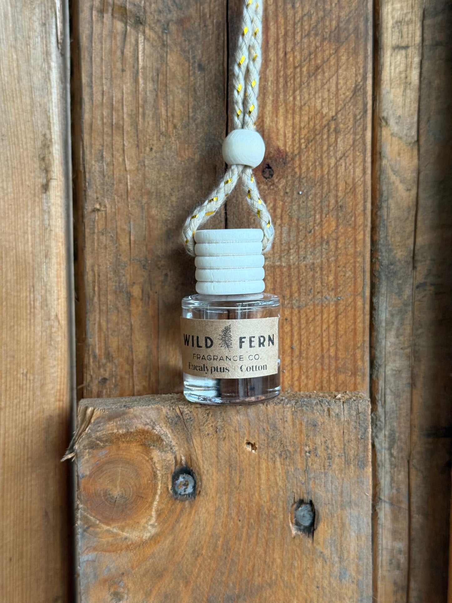 Eucalyptus + Cotton Car Fragrance
